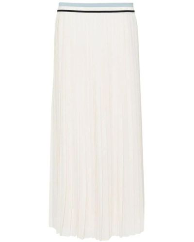 Moncler Midi skirts - Weiß