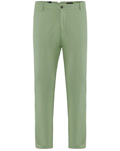 Bomboogie Pantaloni japan comfy fit - Verde