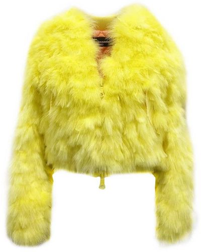 DSquared² Bomber Jackets - Yellow
