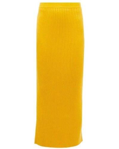 Chloé Pencil Skirts - Yellow