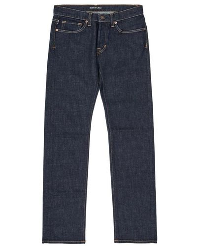 Tom Ford Jeans > straight jeans - Bleu
