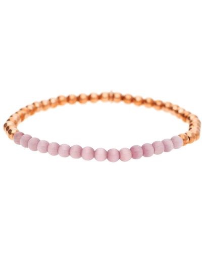 Esprit Roségold/lavendel spheres armband - Pink