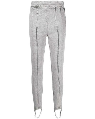 Isabel Marant Skinny Trousers - Grey