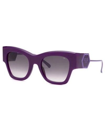 Philipp Plein Opal violett rauchverlauf sonnenbrille - Lila