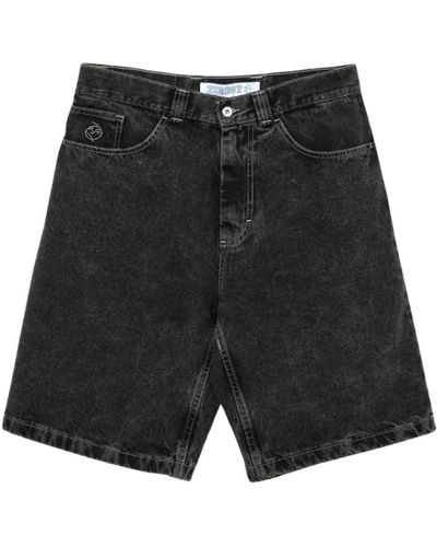 POLAR SKATE Shorts > denim shorts - Noir