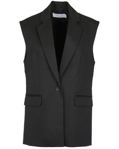 IRO Jackets > vests - Noir