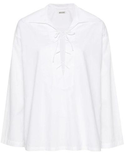 Bode Shirt - Bianco