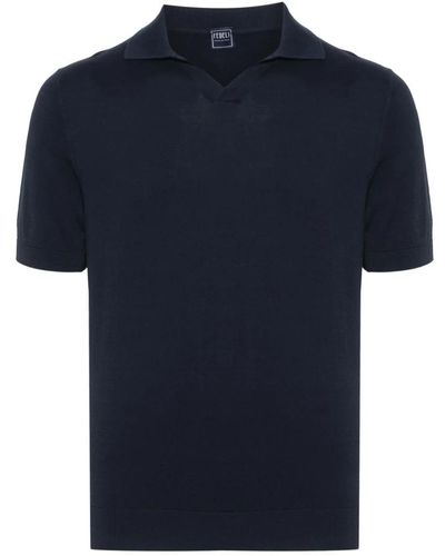 Fedeli Polo camicie - Blu