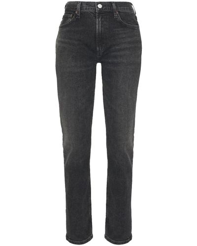 Agolde Slim-Fit Jeans - Grey