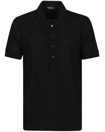 Tom Ford Polo shirts - Schwarz