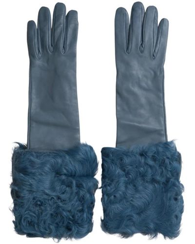 Dolce & Gabbana Gloves - Blue