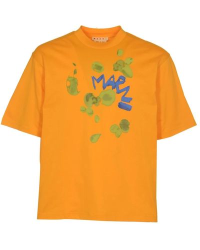 Marni T-Shirts - Orange
