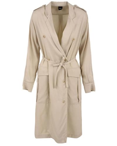 Aspesi Coats > belted coats - Neutre