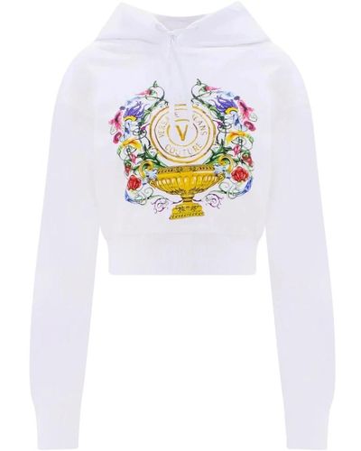 Versace Felpa con cappuccio - Bianco