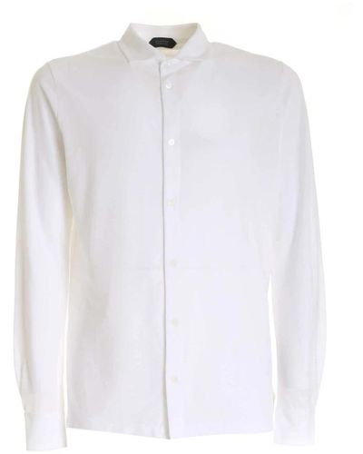 Zanone Formal Shirts - White