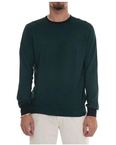 Fay Round-Neck Knitwear - Green