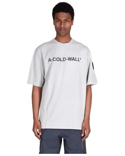 A_COLD_WALL* Baumwoll-jersey regular fit t-shirt - Weiß