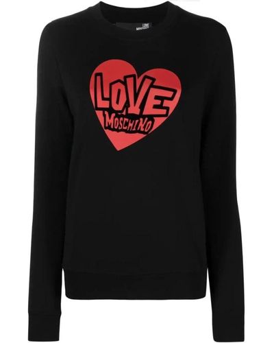 Love Moschino Sweatshirts - Black