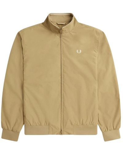 Fred Perry Light Jackets - Natural