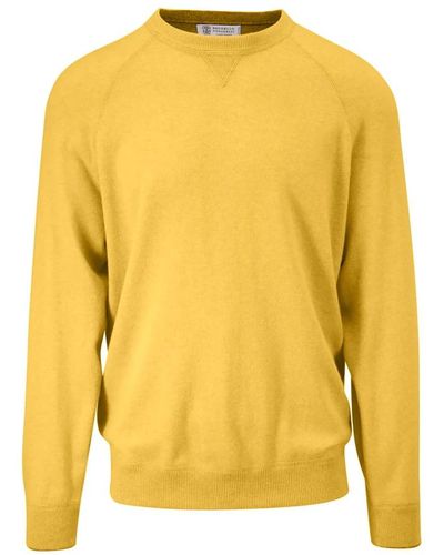 Brunello Cucinelli Sweatshirts - Yellow