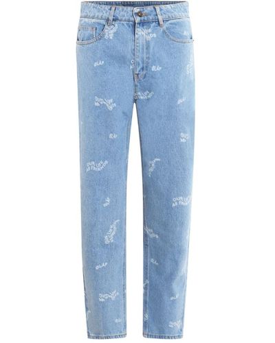 OLAF HUSSEIN Slim-fit jeans - Blau