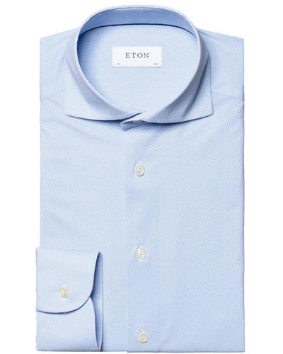 Eton Formal Shirts - Blue
