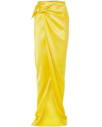 Balenciaga Maxi skirts - Gelb