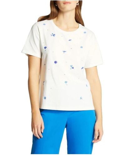 Elena Miro T-shirt e polos eleganti - Bianco