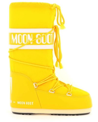Moon Boot Schneestiefel Ikone - Gelb