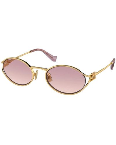 Miu Miu Stilvolle sonnenbrillen herbst/winter kollektion - Pink