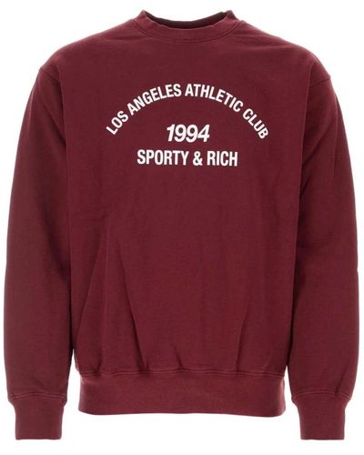 Sporty & Rich Sweatshirts - Rouge