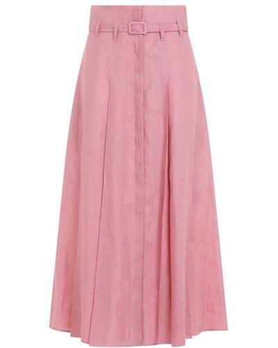 Gabriela Hearst Midi Skirts - Pink