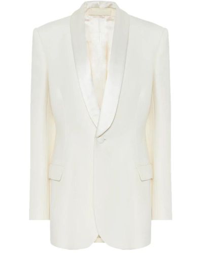 Erika Cavallini Semi Couture Jackets > blazers - Blanc
