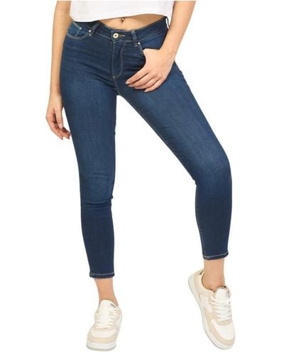 Fracomina Cropped Jeans - Blue