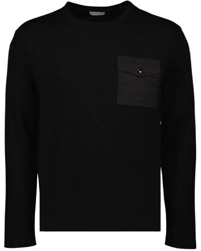 Moncler Tasche crewneck sweatshirt - Schwarz
