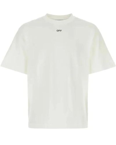 Off-White c/o Virgil Abloh Weiße t-shirts und polos off
