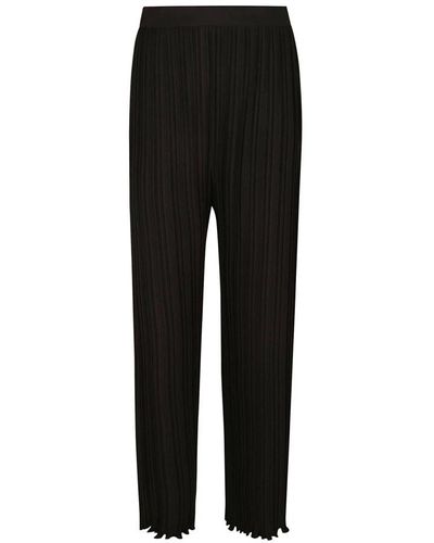 Lanvin Trousers > straight trousers - Noir