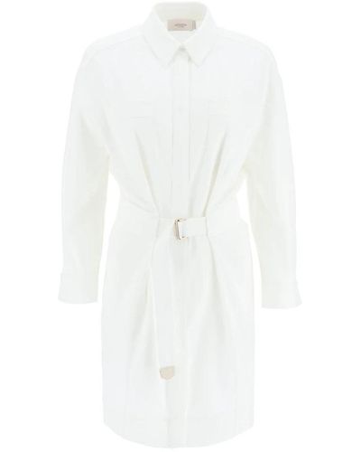 Agnona Dresses > day dresses > shirt dresses - Blanc