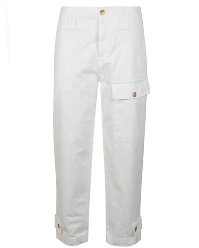 Pinko Tapered Trousers - White