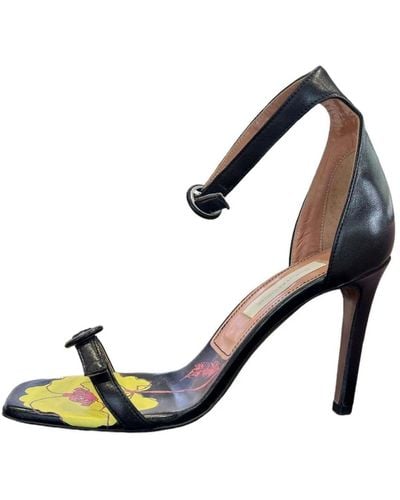 L'Autre Chose Stilvolle sandale für frauen - Schwarz