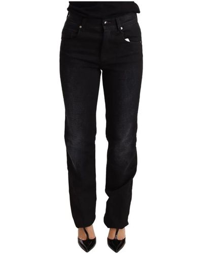 Ermanno Scervino Straight Jeans - Black