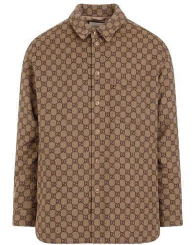 Gucci Flannel jacket - Marrone