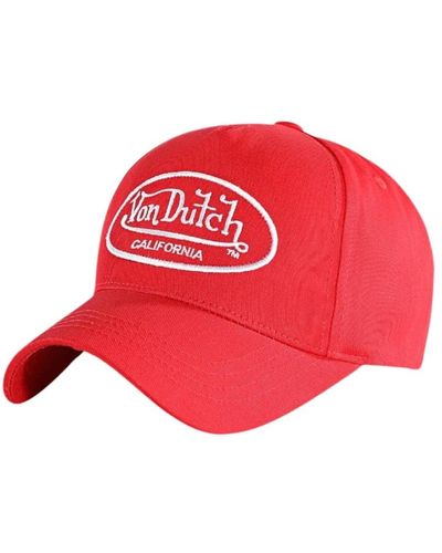 Von Dutch Accessories > hats > caps - Rouge