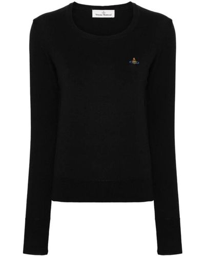Vivienne Westwood Round-Neck Knitwear - Black