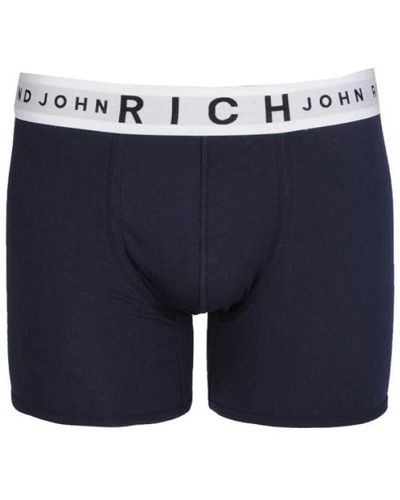 John Richmond 2-pack boxer con elastico in vita - Blu