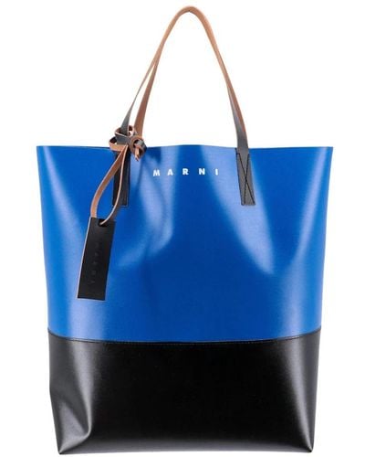 Marni Tote Bags - Blue