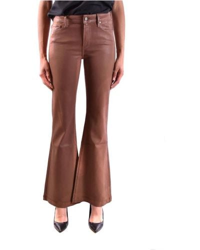 PAIGE Flared Jeans - Brown