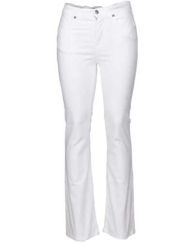 Roy Rogers Wide trousers - Blanco