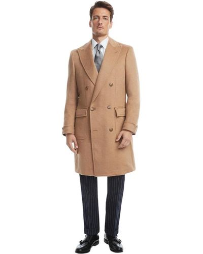 Brooks Brothers Coats > double-breasted coats - Neutre