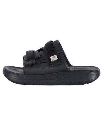 Suicoke Shoes > flip flops & sliders > sliders - Noir